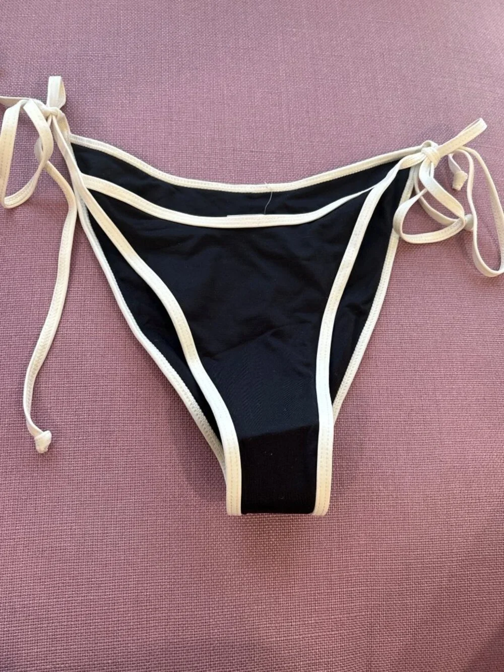 LSPACE Levy Classic Bikini Bottoms in Black Medium Womens Swim